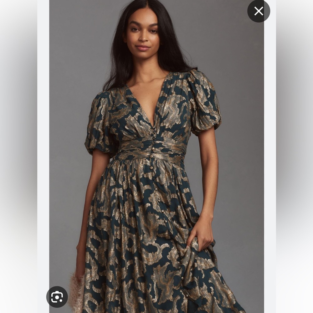 The Karina button front dress from Anthropologie✨